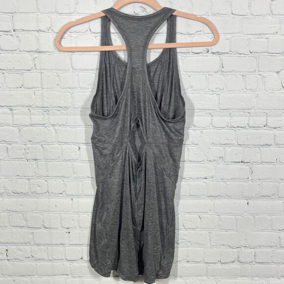 Athleta Racerback Top Women Small Plaid Striped Tennis Activewear Athleisure - Picture 2 of 9